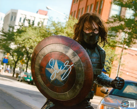 Sabastian Stan (Captain America) signed 8x10 Photo (w/ Beckett)