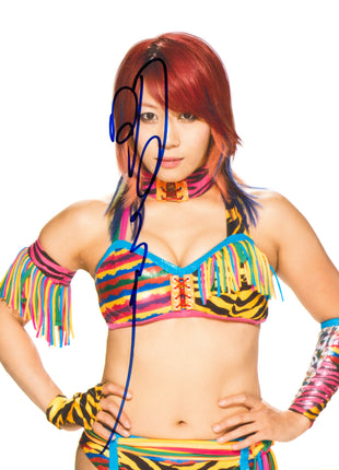 Asuka signed 8x10 Photo