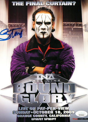 Sting signed 8x10 Photo (w/ JSA)