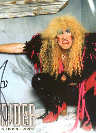 Dee Snider (Twisted Sister) signed 8x10 Photo (w/ JSA)