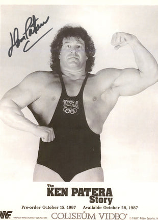 Ken Patera signed 8x10 Photo