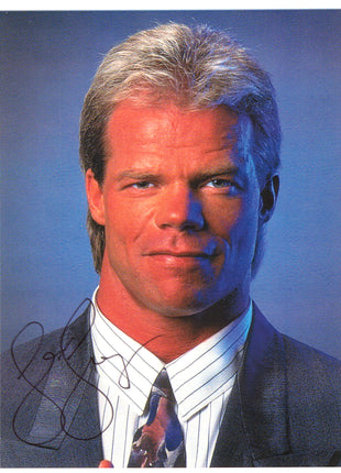 Lex Luger signed 8x10 Photo