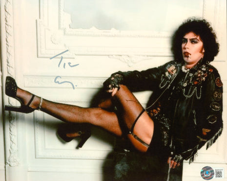 Tim Curry (Rocky Horror Picture Show) signed 8x10 Photo (w/ Beckett)