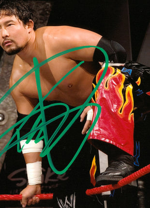 Tajiri signed 8x10 Photo