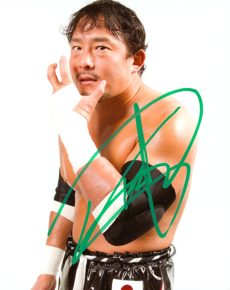 Tajiri signed 8x10 Photo