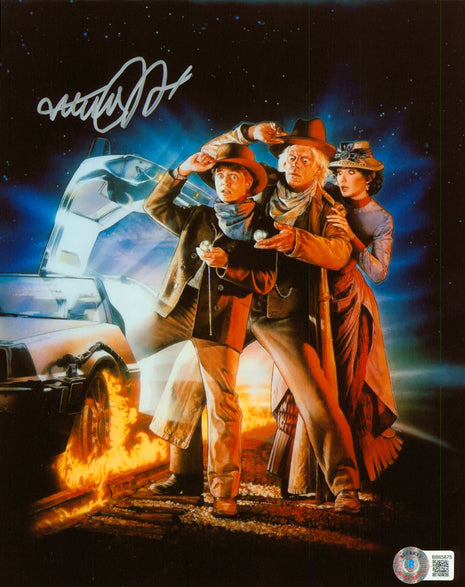 Michael J Fox (Back To The Future) signed 8x10 Photo (w/ Beckett)