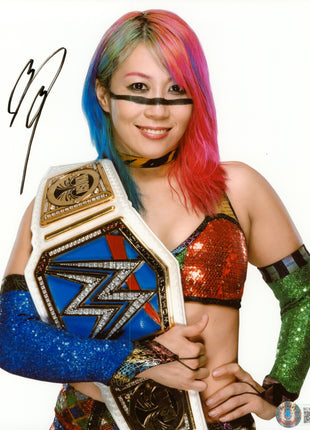 Asuka signed 8x10 Photo (w/ Beckett)