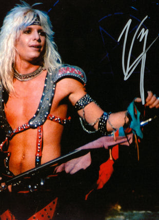 Vince Neil (Motley Crue) signed 8x10 Photo (w/ Beckett)