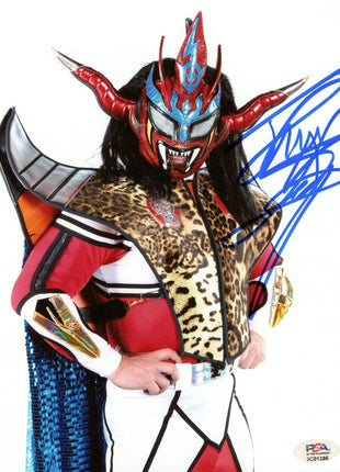 Jushin Liger signed 8x10 Photo (w/ PSA)