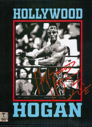 Hollywood Hogan signed 8x10 Photo (w/ Hogans COA)