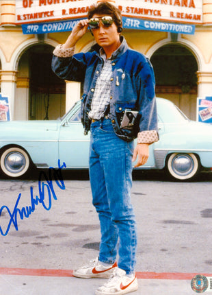 Michael J Fox signed 8x10 Photo (w/ Beckett)