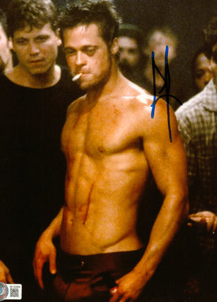 Brad Pitt (Fight Club) signed 8x10 Photo (w/ Beckett)