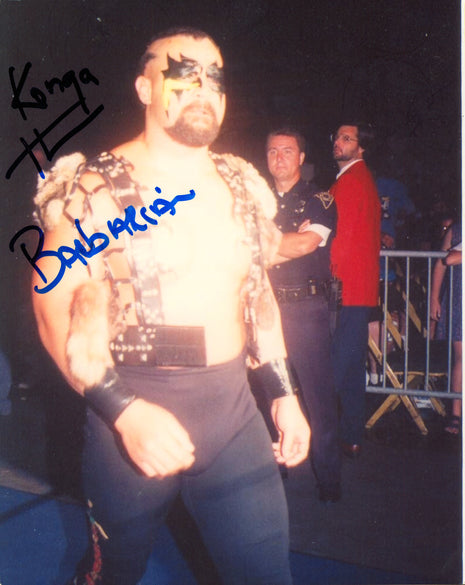 The Barbarian signed 8x10 Photo