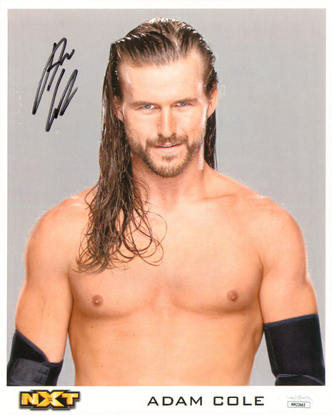 Adam Cole signed 8x10 Photo (w/ JSA)