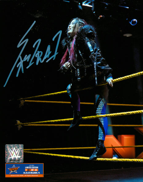 Io Shirai signed 8x10 Photo (w/ WWE COA)