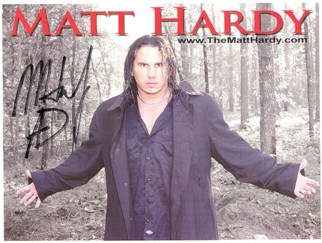 Matt Hardy signed 8x10 Photo