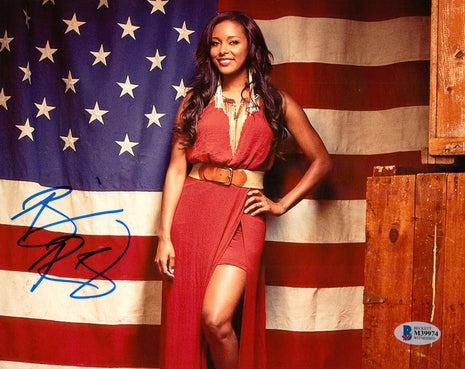 Brandi Rhodes signed 8x10 Photo (w/ Beckett)