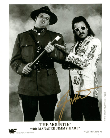 Jimmy Hart signed 8x10 Photo