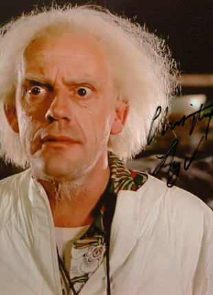 Christopher Lloyd (Back to the Future) signed 8x10 Photo (w/ Beckett)