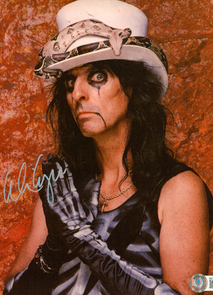 Alice Cooper signed 8x10 Photo (w/ Beckett)