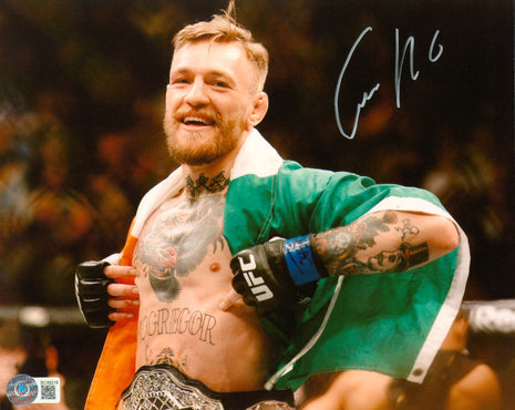 Connor McGregor signed 8x10 Photo (w/ Beckett)