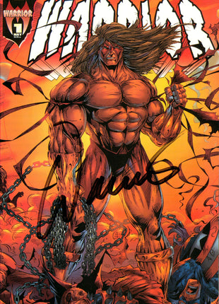 Ultimate Warrior signed Comic Book (w/ JSA)