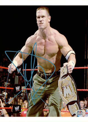 John Cena signed 8x10 Photo (w/ PSA)