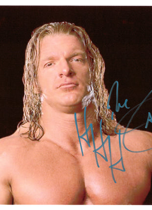 Triple H signed 8x10 Photo (w/ PSA)