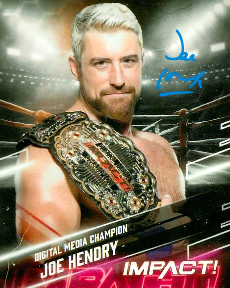 Joe Hendry signed 8x10 Photo