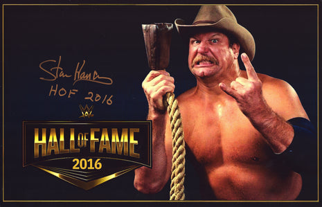 Stan Hansen signed 11x17 Photo