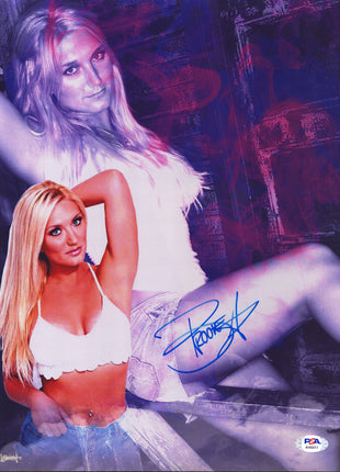 Brooke Hogan signed 11x14 Photo (w/ PSA)