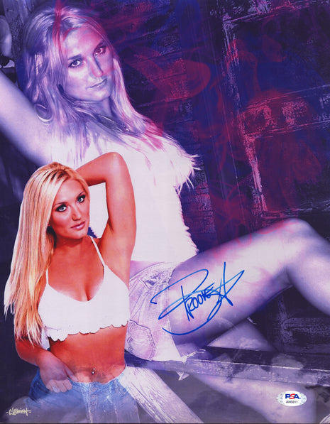 Brooke Hogan signed 11x14 Photo (w/ PSA)