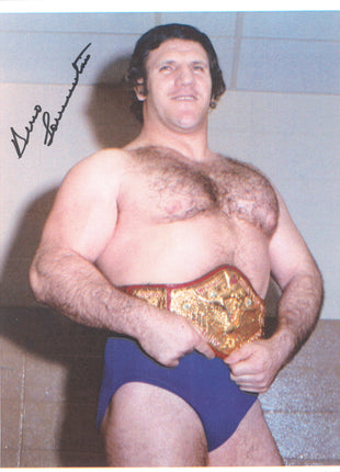 Bruno Sammartino signed 8x10 Photo