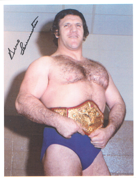 Bruno Sammartino signed 8x10 Photo