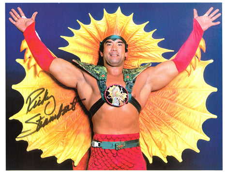 Ricky Steamboat signed 8x10 Photo