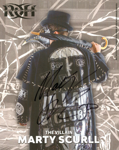 Marty Scurll signed 8x10 Photo