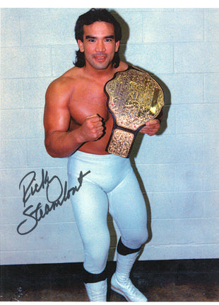 Ricky Steamboat signed 8x10 Photo