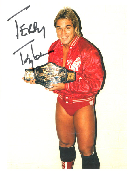 Terry Taylor signed 8x10 Photo