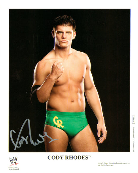 Cody Rhodes signed 8x10 Photo