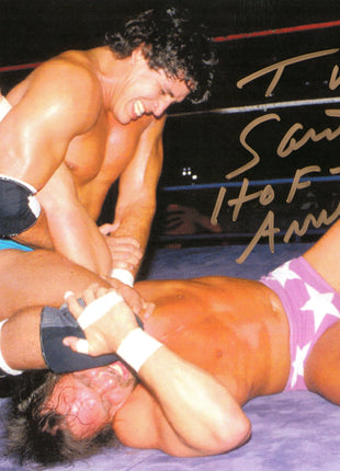 Tito Santana signed 8x10 Photo + inscription