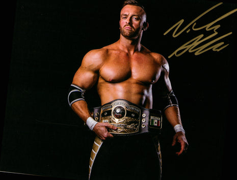 Nick Aldis signed 8x10 Photo