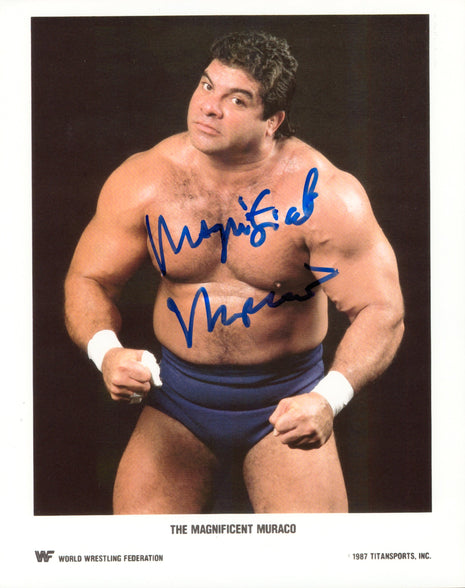 Don Muraco signed 8x10 Photo