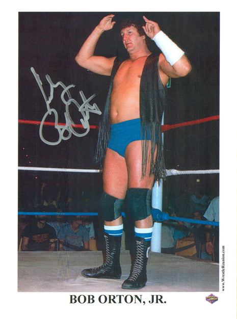 Bob Orton signed 8x10 Photo