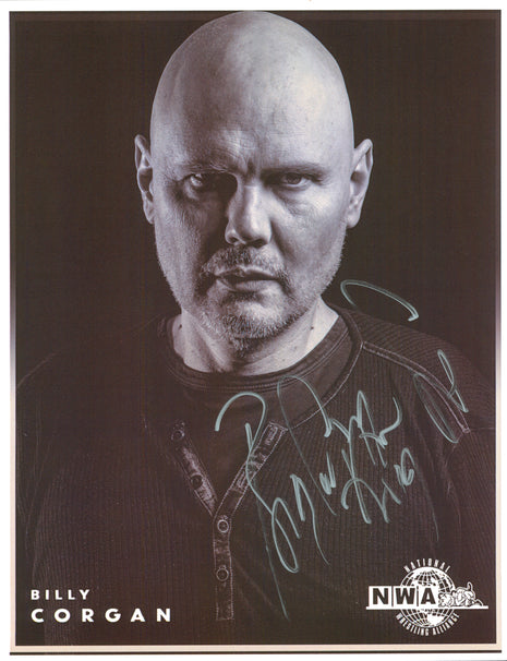 Photo 8x10 signée par Billy Corgan (avec NWA COA)
