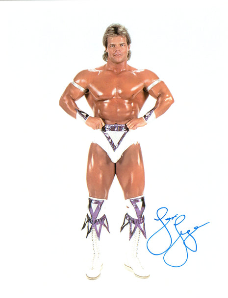 Lex Luger signed 8x10 Photo