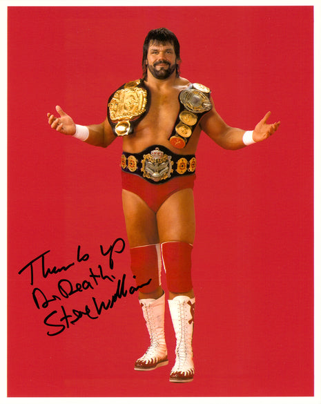 Steve Williams signed 8x10 Photo