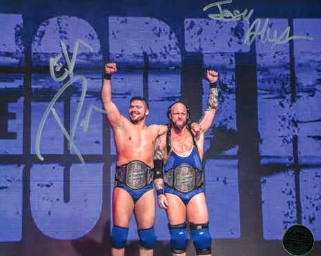 Ethan Page & Josh Alexander dual signed 8x10 Photo