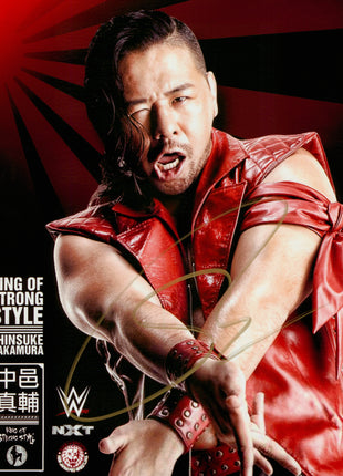 Shinsuke Nakamura signed 8x10 Photo