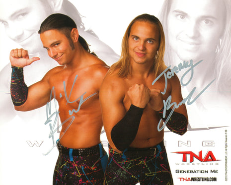 Young Bucks - Nick Jackson & Matt Jackson dual signed 8x10 Photo