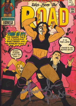 Thunder Rosa signed Headlocked Comic Book